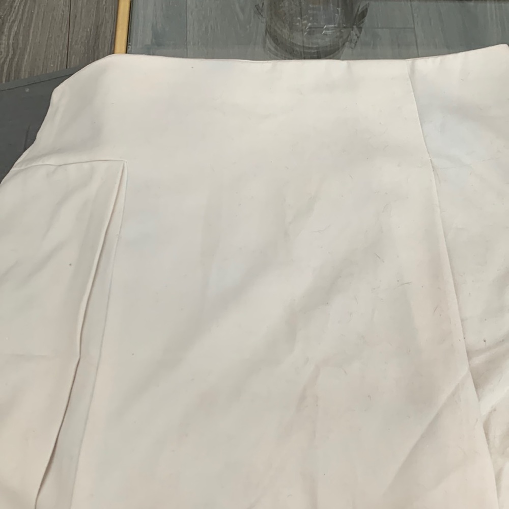 White skirt
